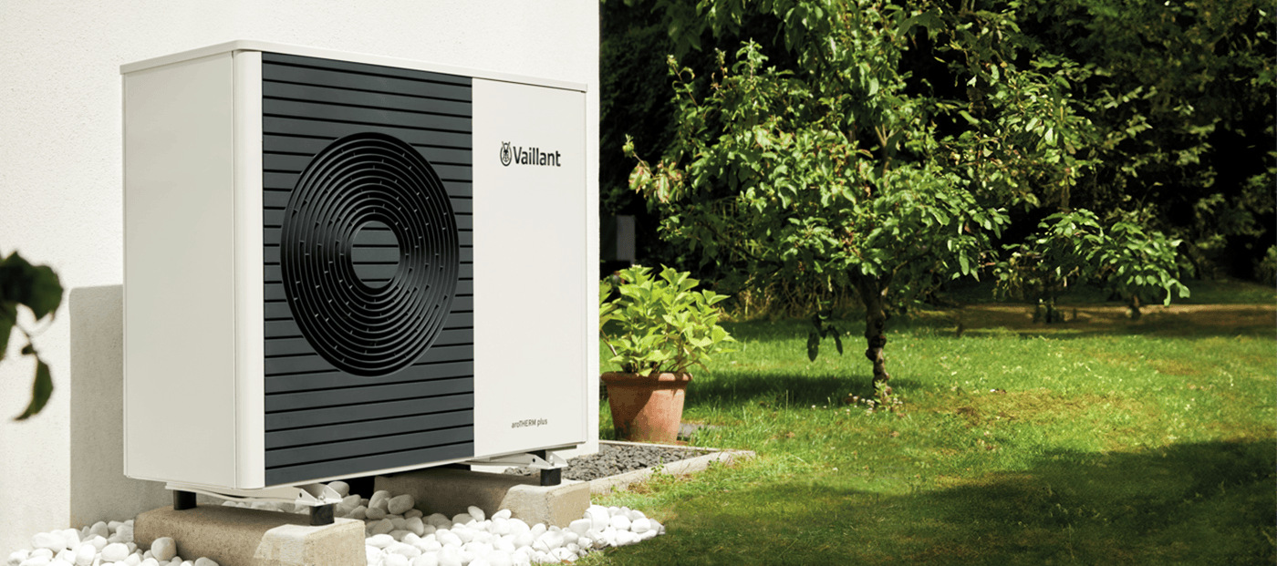 heating pump system in client home